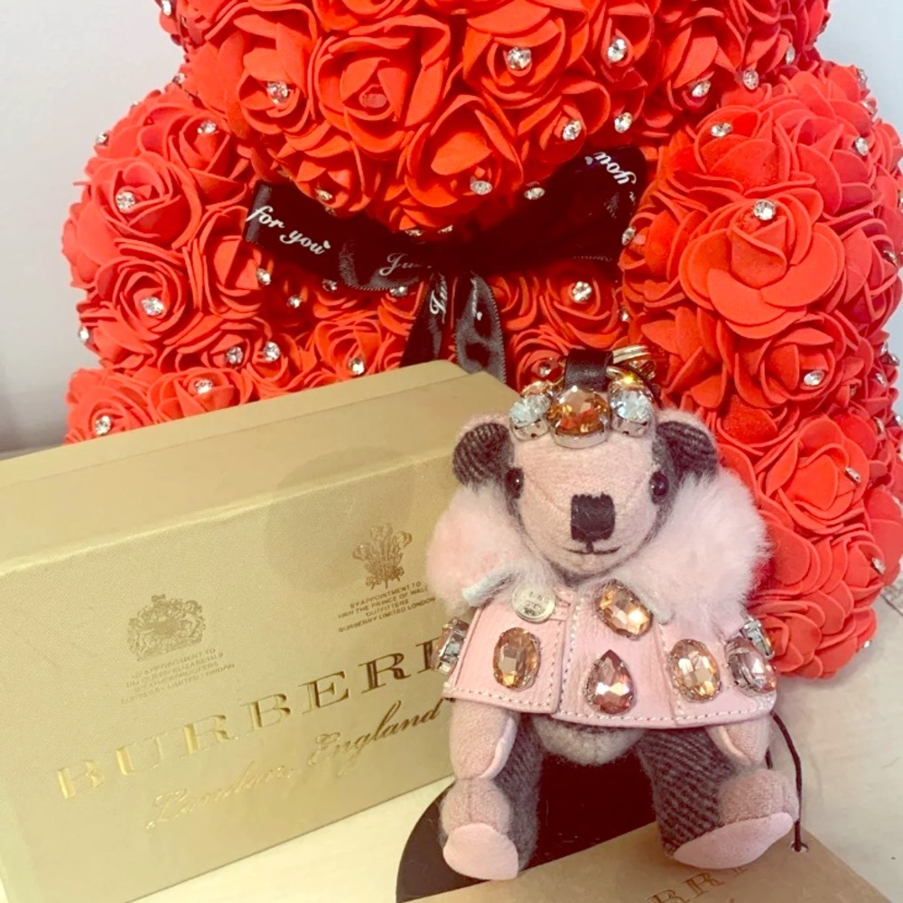 Burberry Thomas bear key fob/bag charm.